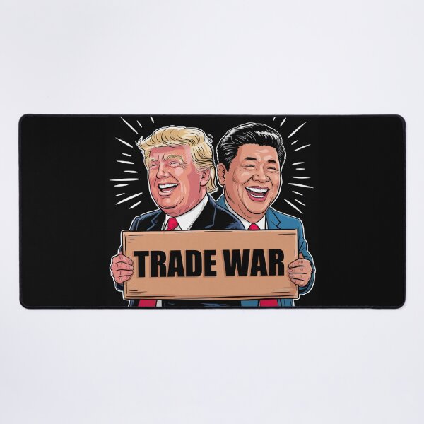 Item preview, Donald Trump Xi Jinping Trade War designed and sold by plushism.