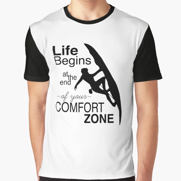 Item preview, Life Begins at the end of your Comfort Zone designed and sold by Ferret Designs.