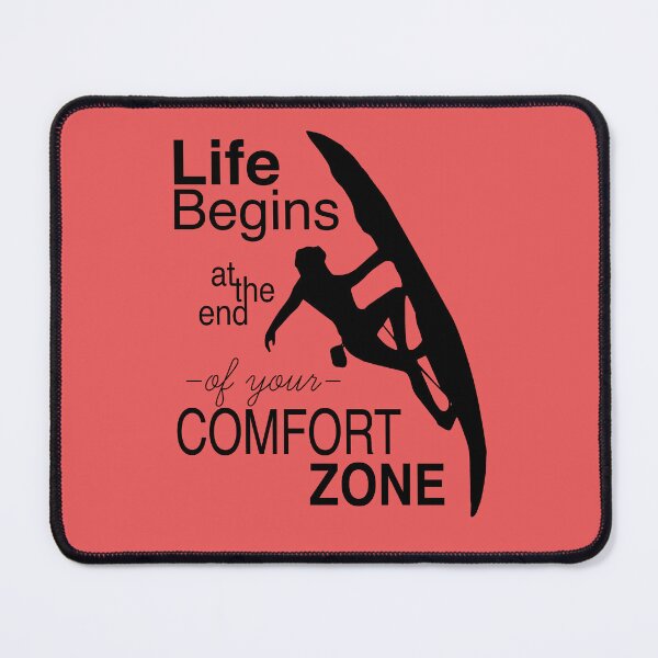 Item preview, Life Begins at the end of your Comfort Zone designed and sold by Ferret Designs.