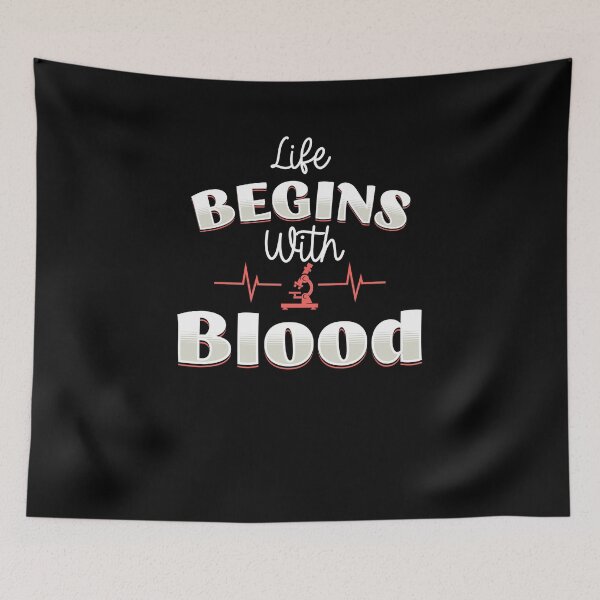 Item preview, Hematology Tech Lab Blood Cells Life men women designed and sold by Jeangel97.