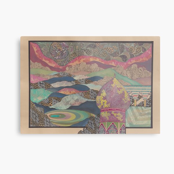 Isfahan Metal Print