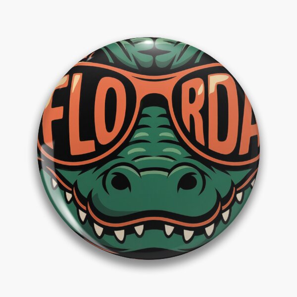 Item preview, Florida Alligator Wearing Retro Style Sunglasses Florida designed and sold by shopytee ⭐ ⭐ ⭐ (11k).
