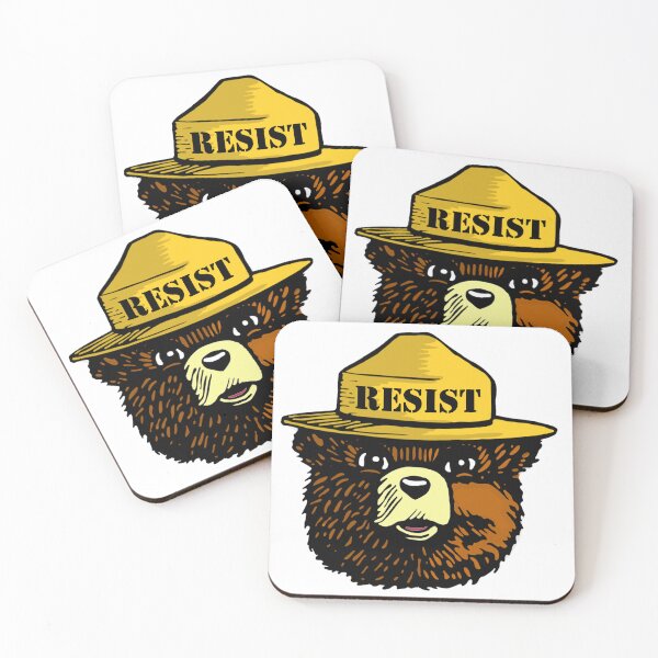 Item preview, Smokey The Bear Resist designed and sold by Metro Bionic.