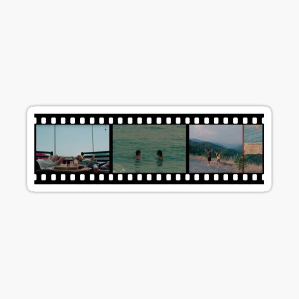 Aperçu de l'œuvre Bande de film après-soleil (couleur) créée et vendue par xivins.