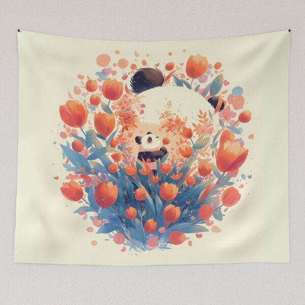 Item preview, Panda in nature designed and sold by WoollenLlama.