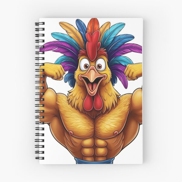 Item preview, Mighty Muscular Rooster Flex designed and sold by StyleSketch.