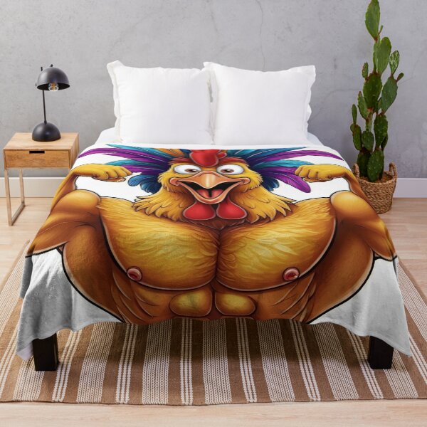 Item preview, Mighty Muscular Rooster Flex designed and sold by StyleSketch.