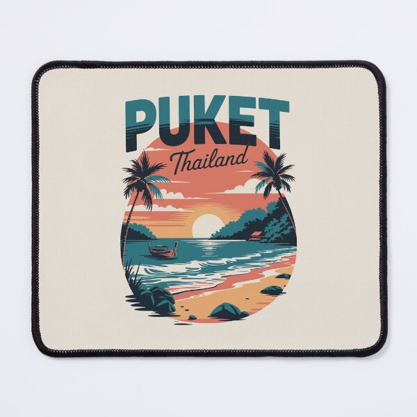 Item preview, Phuket Beach Thailand T-Shirt – Tropical Island Escape Design designed and sold by paulo silveira.