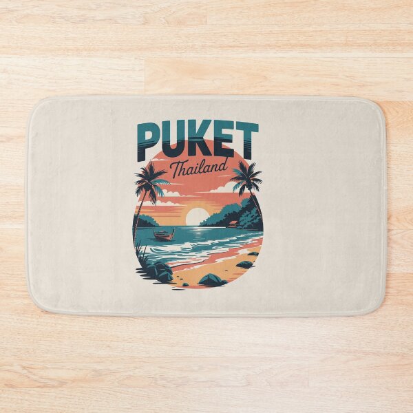 Item preview, Phuket Beach Thailand T-Shirt – Tropical Island Escape Design designed and sold by paulo silveira.