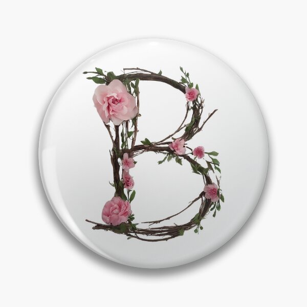 Item preview, Stunning Floral Letter B - Elegant Alphabet Art for Home Decor 2 designed and sold by Psycho-Crazy.