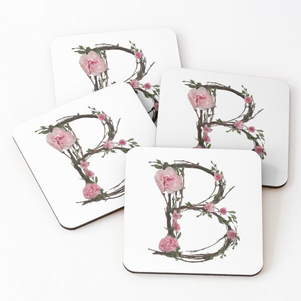 Item preview, Stunning Floral Letter B - Elegant Alphabet Art for Home Decor 2 designed and sold by Psycho-Crazy.
