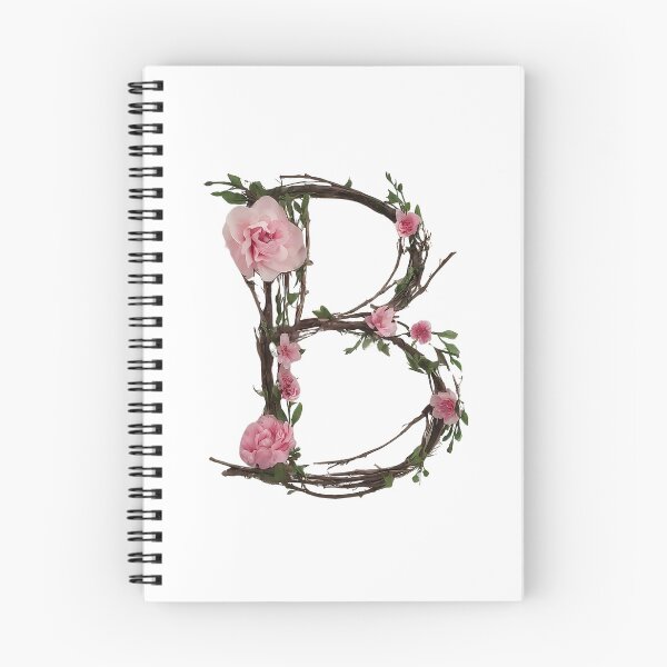 Item preview, Stunning Floral Letter B - Elegant Alphabet Art for Home Decor 2 designed and sold by Psycho-Crazy.