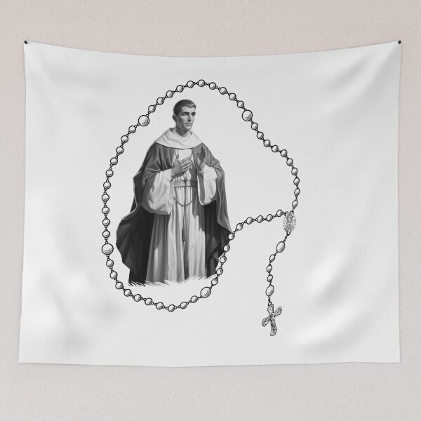 Item preview, Pray the rosary a monk prays designed and sold by JanChryzostom.