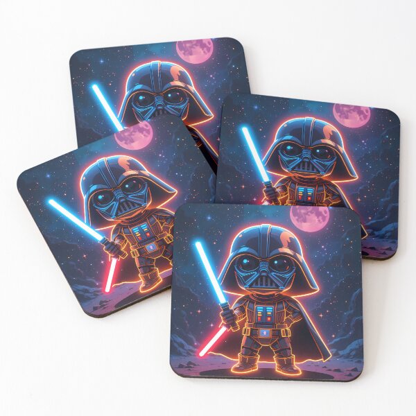 Item preview, Cute Cartoon Star Wars Fun Illustration Merch Vibes designed and sold by ART ATTACK ZONE.
