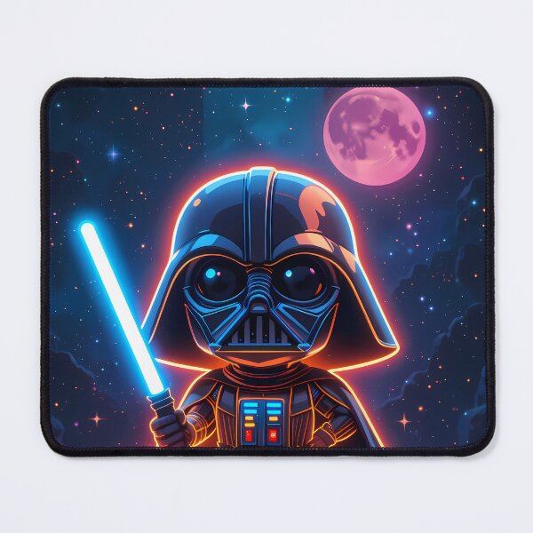 Item preview, Cute Cartoon Star Wars Fun Illustration Merch Vibes designed and sold by ART ATTACK ZONE.