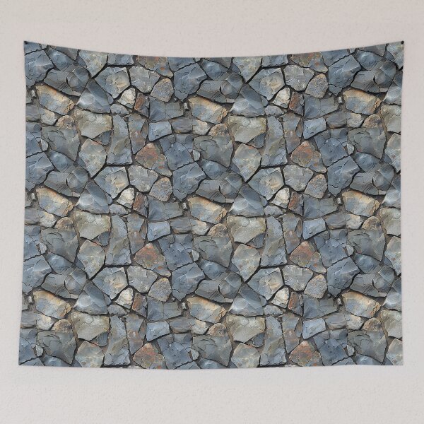 Item preview, Craggy Stone Mosaic Wall designed and sold by NTGUILTY.