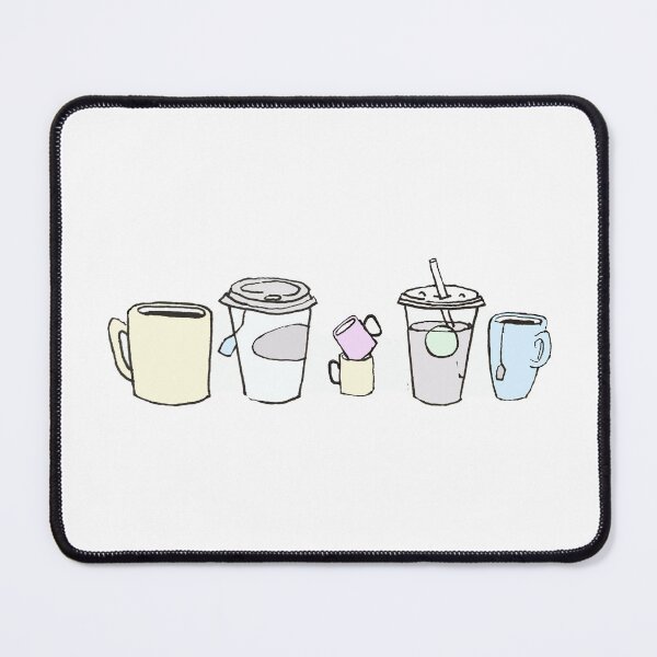 Item preview, Cups pen drawing designed and sold by Maddy Luehr.