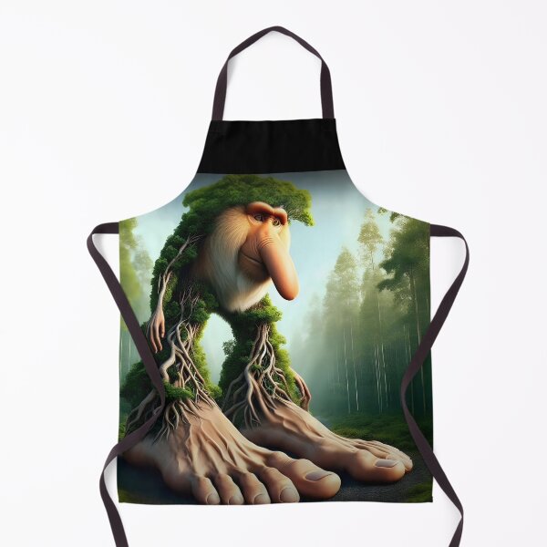 Item preview, Brr Brr Patapim- hybrid character of a forest tree and a baboon monkey with large feet designed and sold by EmeraldeaArt.
