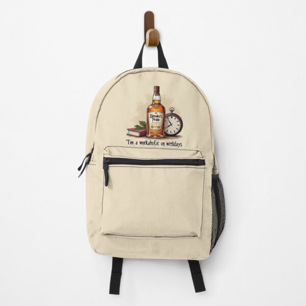 Item preview, Workaholic Weekdays & Alcoholic Weekends – Funny Whiskey Lover Quote Design | YourRandomStore designed and sold by YourRandomStore.