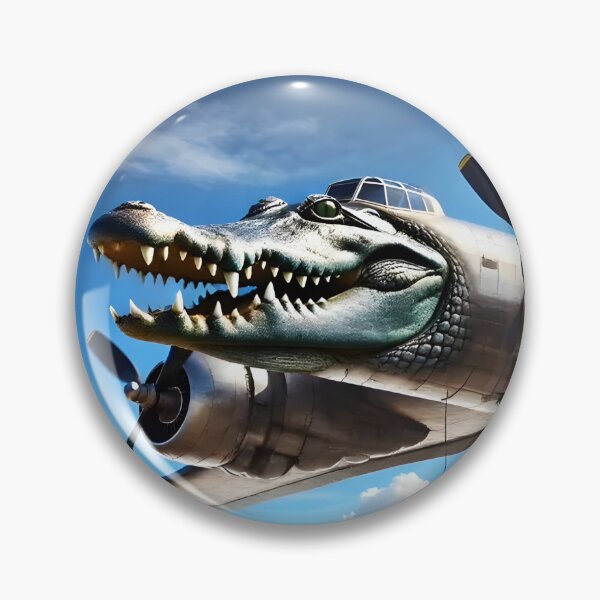 Item preview, Bombardiro Crocodilo Brainrot Meme designed and sold by EmeraldeaArt.