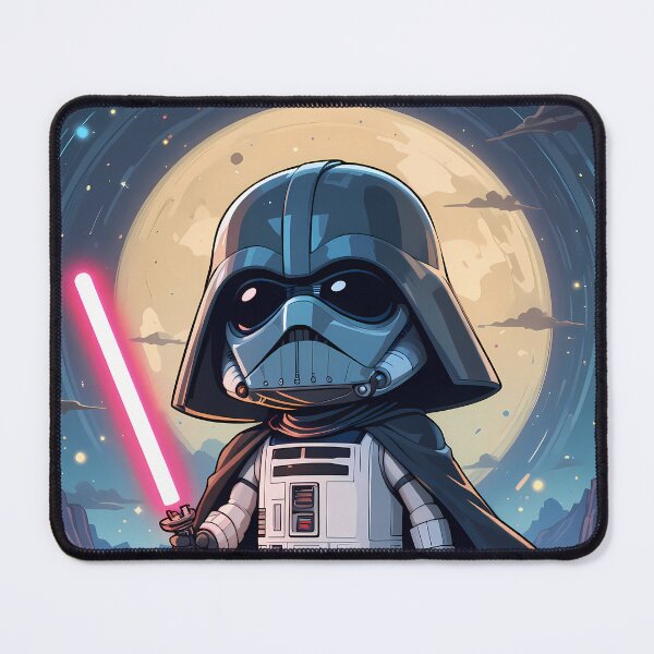 Item preview, Whimsical Star Wars Characters Cartoon Art Awesome Finds designed and sold by ART ATTACK ZONE.