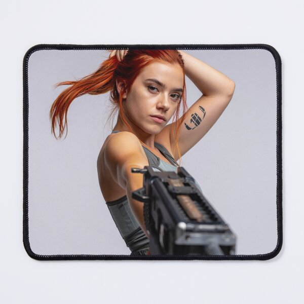 Item preview, Scifi Woman Cyberpunk outfit with fantasy gun RPG Gaming designed and sold by Vintage Designs +.