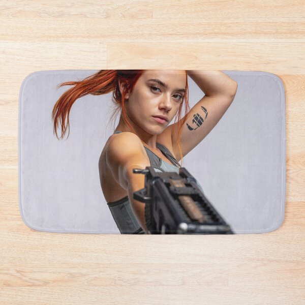 Item preview, Scifi Woman Cyberpunk outfit with fantasy gun RPG Gaming designed and sold by Vintage Designs +.