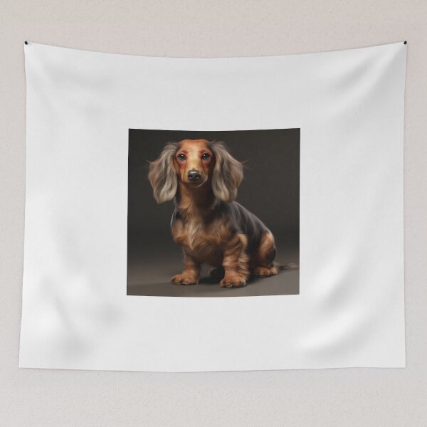 Item preview, Long-Haired Dachshund puppy designed and sold by SMARTKIT  DESIGNAGENCY.