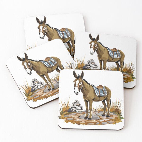Item preview, Cute Donkey ready for a ride! designed and sold by fribabywonder.