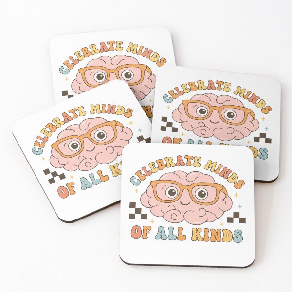 Item preview, Celebrate Minds of All Kinds, Special Education Teacher, Behavior Analyst, SLP Teacher Gift, Mental Health designed and sold by Orvista.