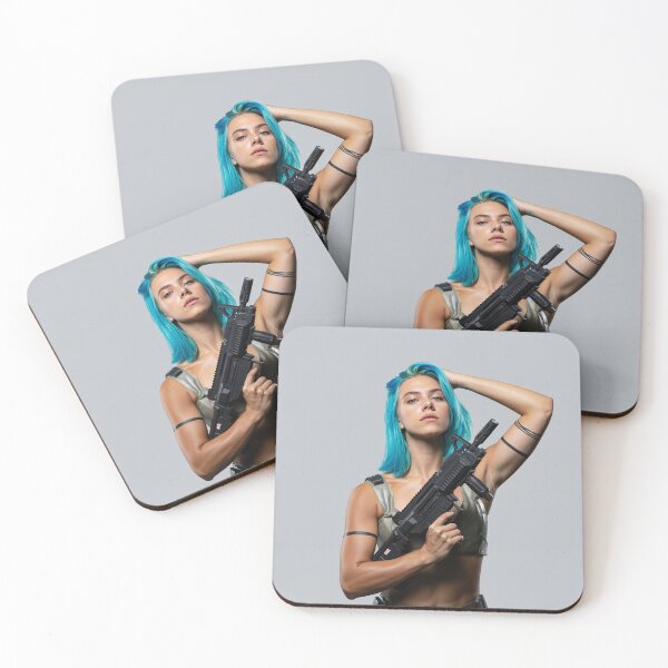 Item preview, Scifi Woman Cyberpunk outfit with fantasy gun RPG Gaming designed and sold by Vintage Designs +.