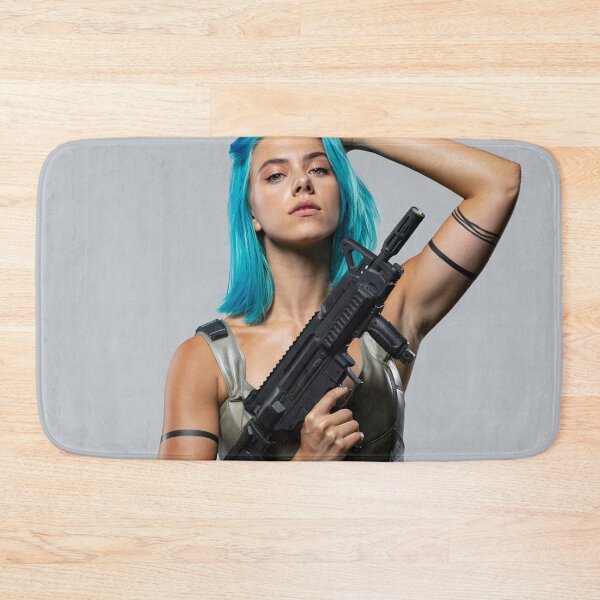 Item preview, Scifi Woman Cyberpunk outfit with fantasy gun RPG Gaming designed and sold by Vintage Designs +.
