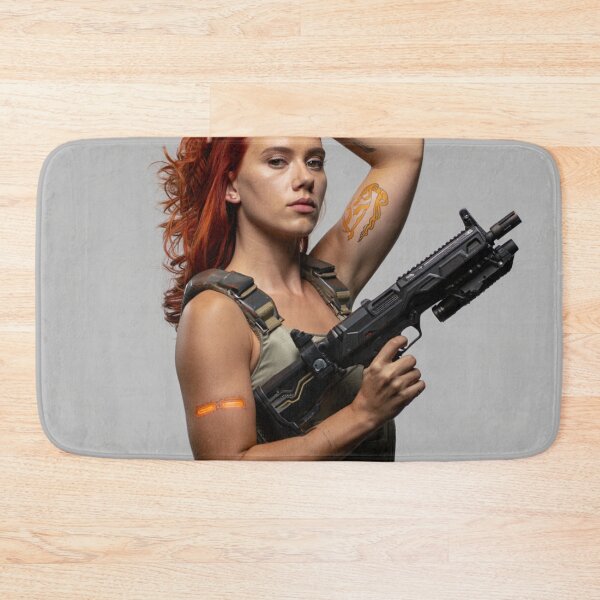 Item preview, Scifi Woman Cyberpunk outfit with fantasy gun RPG Gaming designed and sold by Vintage Designs +.