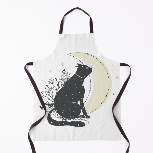 Item preview, the moon and the cat designed and sold by ezgiworkshop.