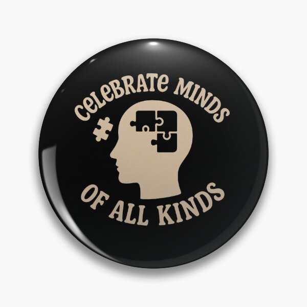 Item preview, Celebrate Minds of All Kinds, Special Education Teacher, Behavior Analyst, SLP Teacher Gift, Mental Health designed and sold by Orvista.