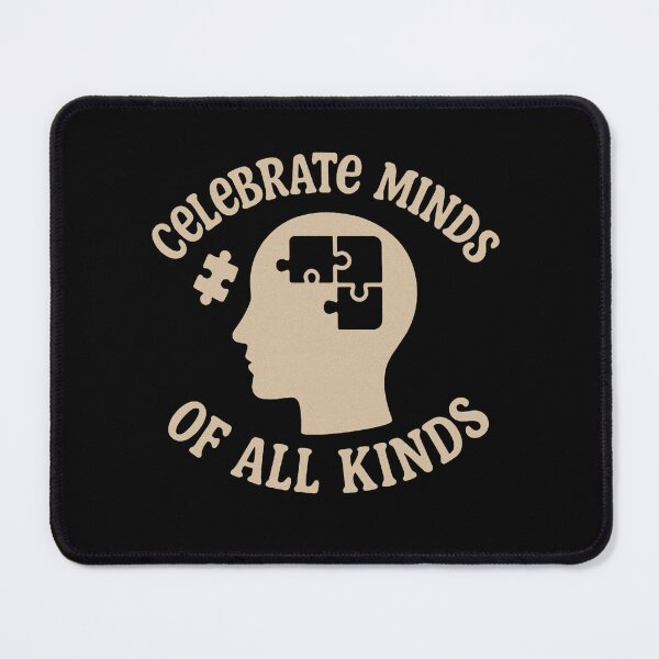 Item preview, Celebrate Minds of All Kinds, Special Education Teacher, Behavior Analyst, SLP Teacher Gift, Mental Health designed and sold by Orvista.