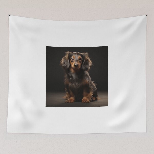 Item preview, Long-Haired Dachshund puppy designed and sold by SMARTKIT  DESIGNAGENCY.