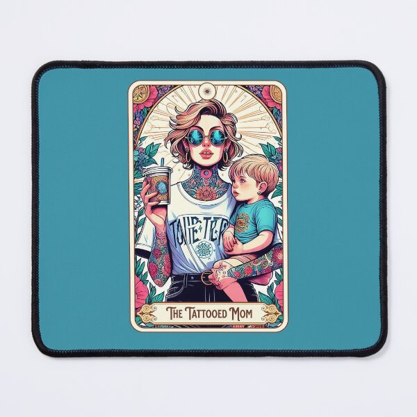 Item preview, Inked Mom, Tattooed Mom, Tattoo Mama, Witchy Mama, Tarot Card, Inked Moms Club, Mothers Day, Gift for Mom designed and sold by matchakpop.
