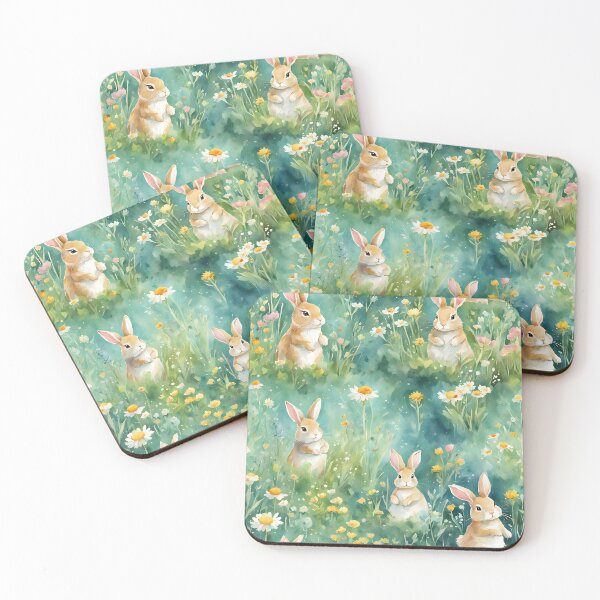 Item preview,  Happy rabbits  designed and sold by PrintLabStudio.