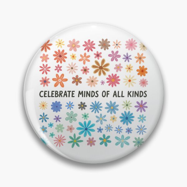 Item preview, Celebrate Minds of All Kinds, Special Education Teacher, Behavior Analyst, SLP Teacher Gift, Mental Health designed and sold by Orvista.