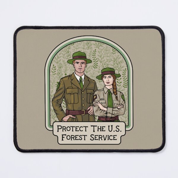 Item preview, Protect The U.S. Forest Service designed and sold by Unhinged Heather.