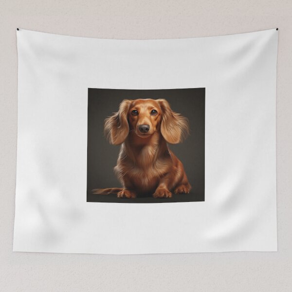 Item preview, Long-Haired Dachshund puppy designed and sold by SMARTKIT  DESIGNAGENCY.