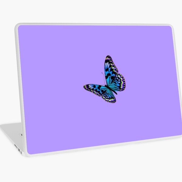 Aperçu de l'œuvre Papillon Bleu Psychédélique – Illustration Vibrante et Colorée créée et vendue par Nova Créatif.