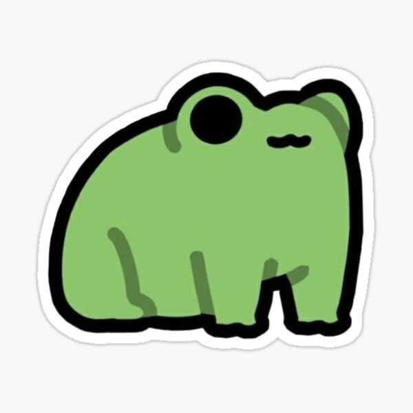 Vista previa del artículo con la obra «Grenouille Kawaii Minimaliste – Ilustración Mignonne et Amusante», diseñado y vendido por Nova Créatif.