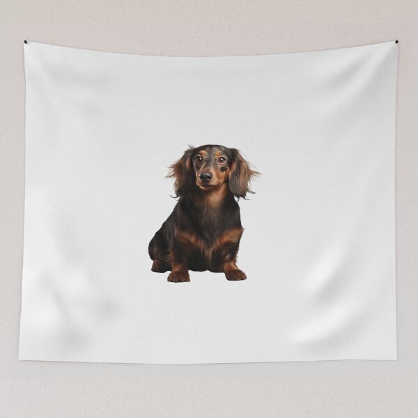 Item preview, Long-Haired Dachshund puppy designed and sold by SMARTKIT  DESIGNAGENCY.