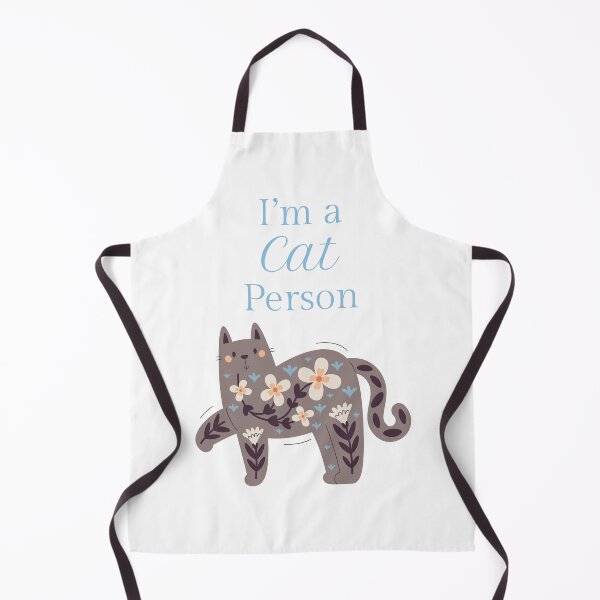 Item preview, I'm a Cat Person-Gray & Blue designed and sold by teesbymcab.