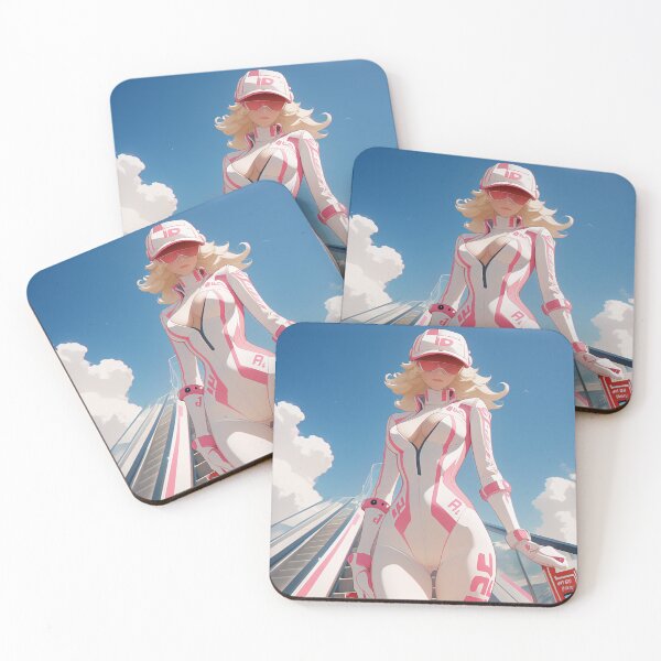 Item preview, Sky Racer – Y2K Vaporwave Drift designed and sold by Bearabilia.