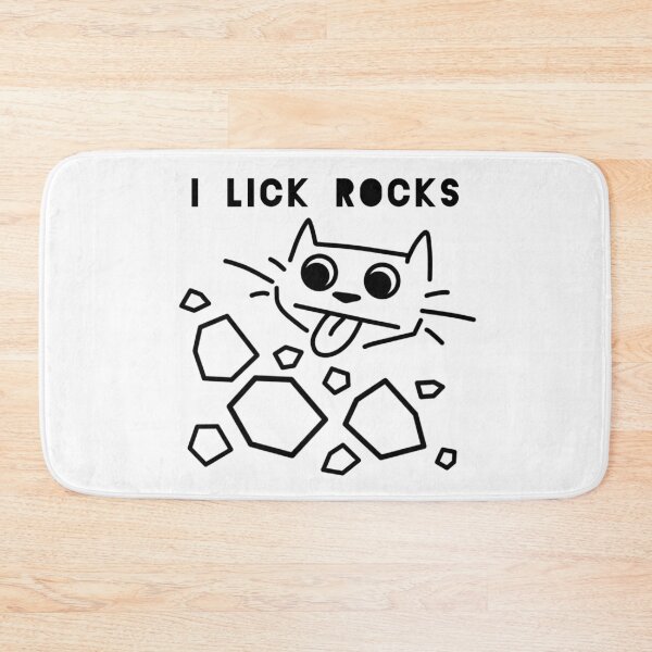 Item preview, Geology Lick Rocks Cat designed and sold by itz-hazza.