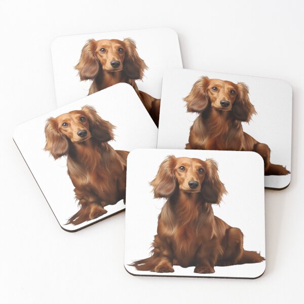 Item preview, Long-Haired Dachshund puppy designed and sold by SMARTKIT  DESIGNAGENCY.