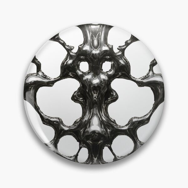 Item preview, Chrome Phantoms – Symmetrical Drip Illusion designed and sold by AbstractAnom.